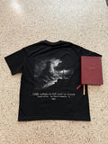 Secure Refuge engraved back print with Bible, flat lay