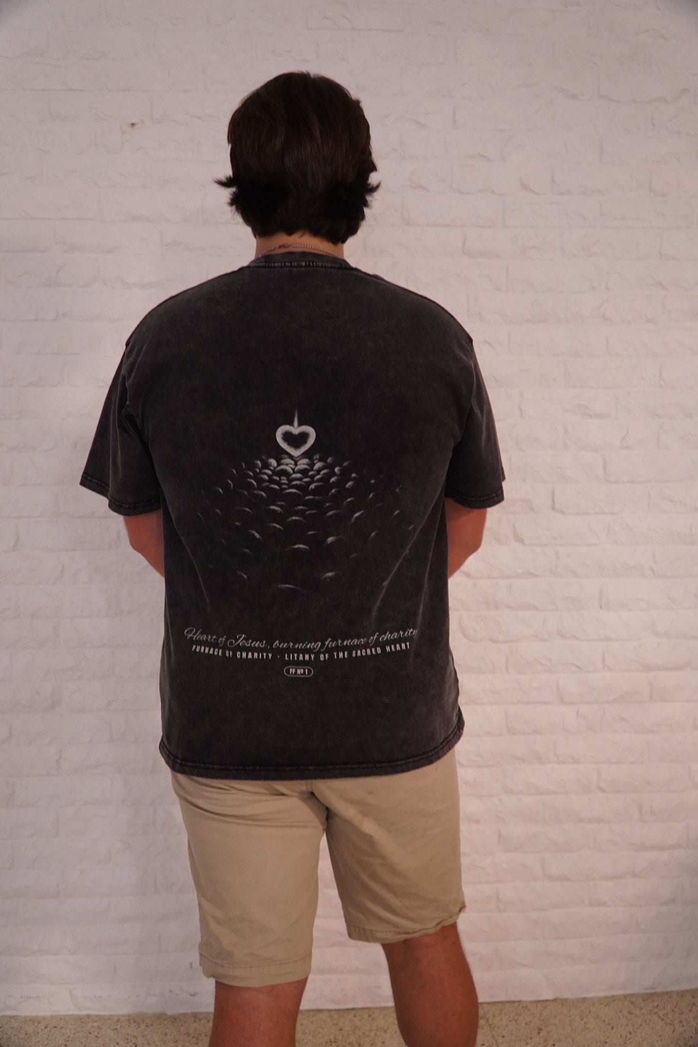 Furnace of Charity back print worn
